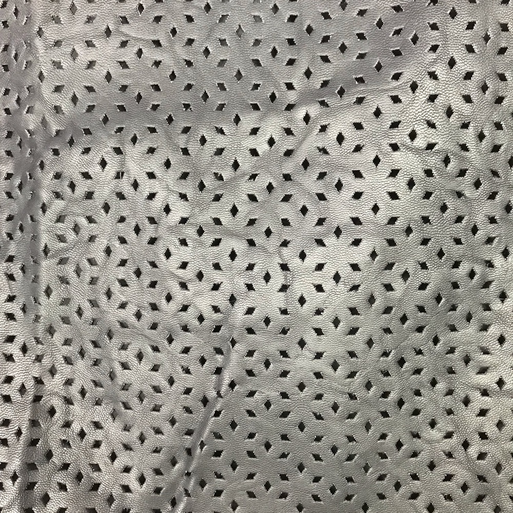 Ann Taylor Laser Cut Vegan Leather Pencil Skirt 0P - Picture 4 of 6